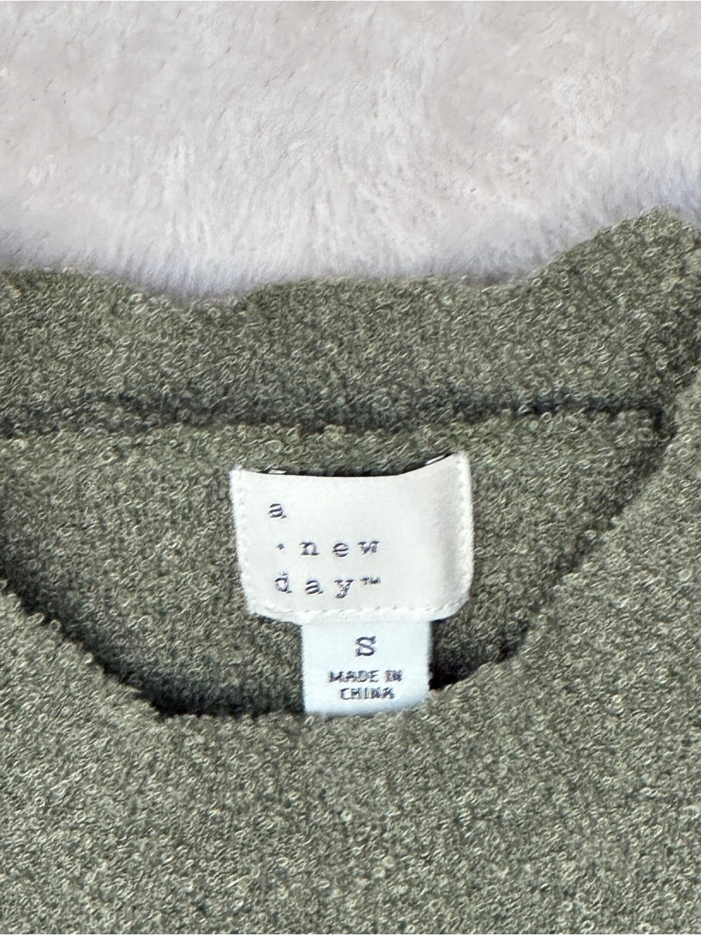 Olive Green Short-Sleeve Knit Shirt